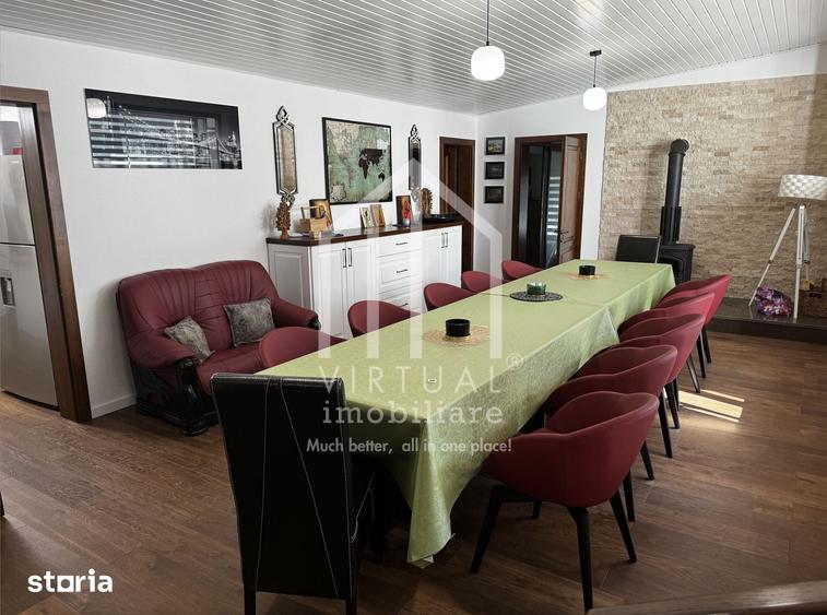 Casă cu 10 camere cu Teren 1500 Mp în Rășinari