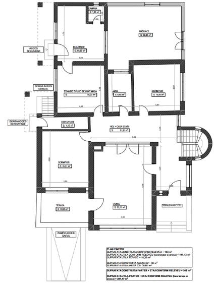 Casă individuală cu 5 camere cu Teren 2473 Mp în Găgeni
