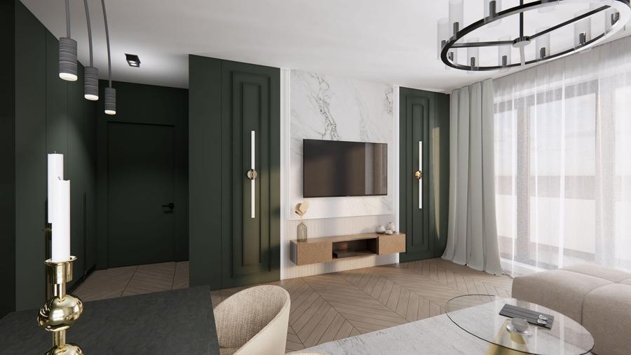 Apartament cu 3 camere în Apărătorii Patriei