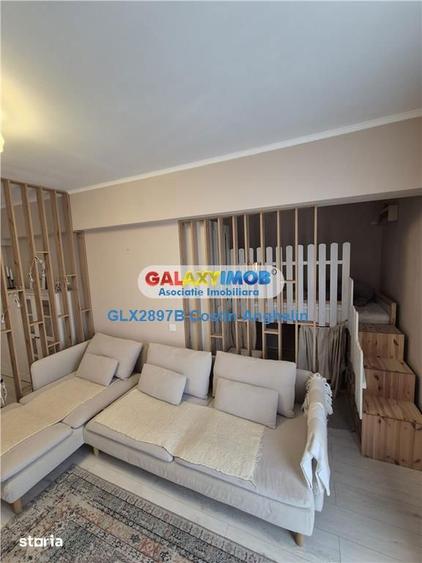 Apartament cu 2 camere semidecomandat, mobilat în Romană