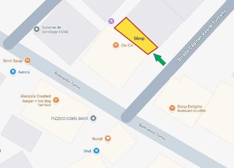 Spațiu comercial, de 56 mp, în Peninsula
