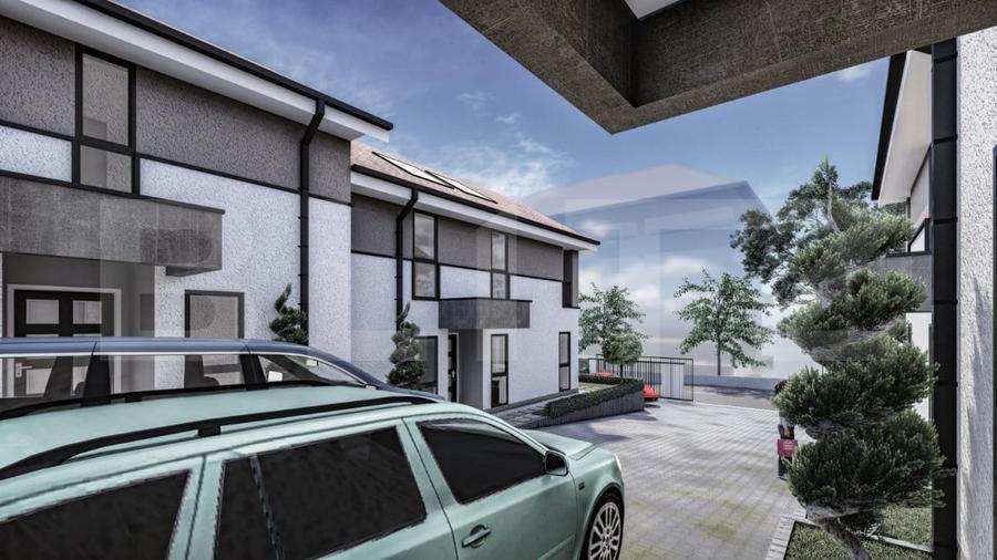 Duplex cu 5 camere cu Teren 265 Mp în Chinteni