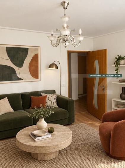 Apartament cu 3 camere decomandat, mobilat în Independenței