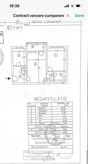 Apartament cu 2 camere semidecomandat, mobilat în Bucureștii Noi