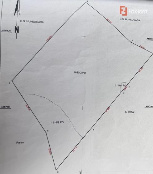 Teren extravilan de 20720 mp, în Teliucu Inferior