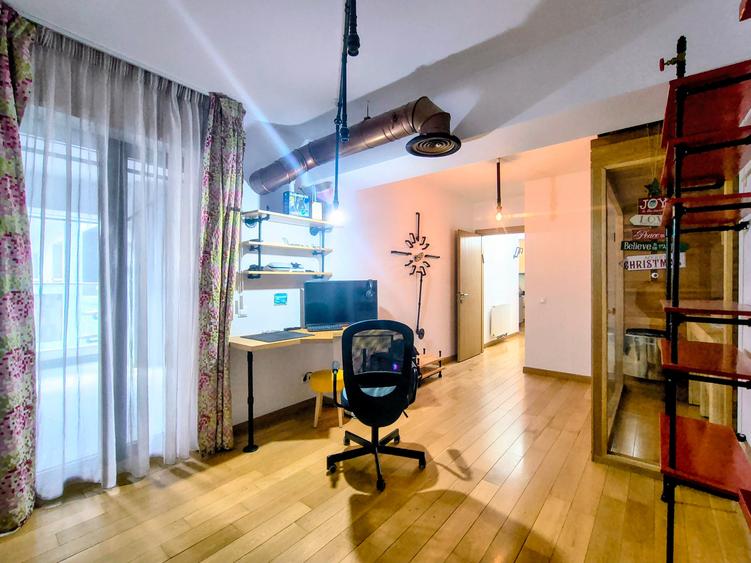 Apartament cu 3 camere semidecomandat, mobilat în Floreasca