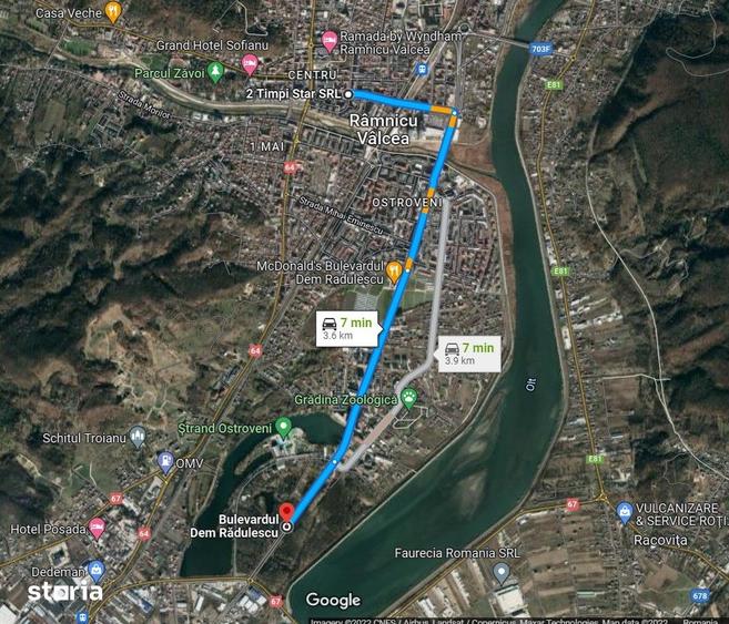 Teren 755 mp, Dem Radulescu, la 7 min de centrul orasului Rm Valcea - 1