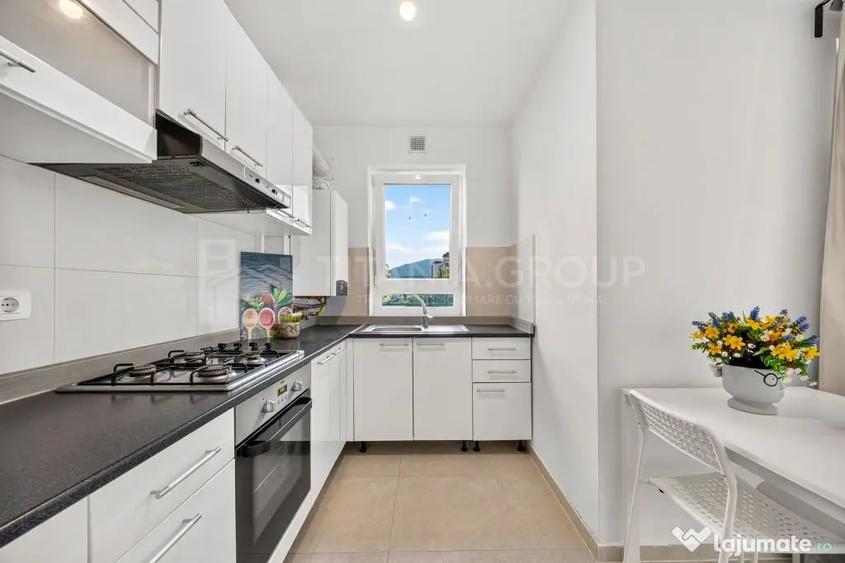 Apartament cu 2 camere semidecomandat în Central