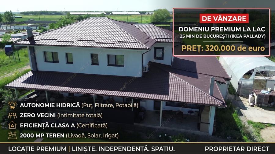 Casă individuală cu 5 camere cu Teren 2000 Mp în Central