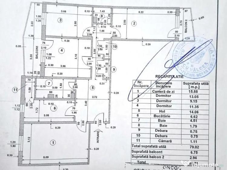 Apartament cu 4 camere decomandat în Ostroveni