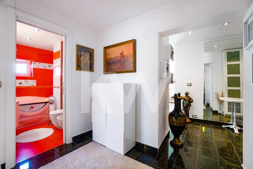 Apartament cu 3 camere decomandat, mobilat în Răcădău