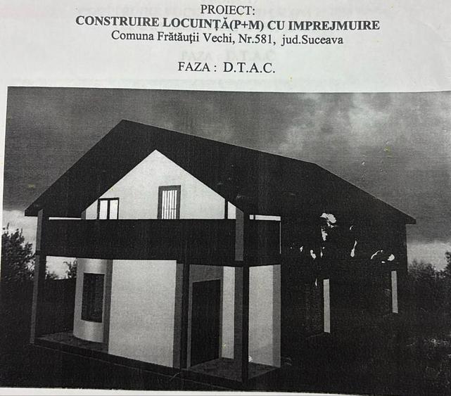 Casă cu 4 camere în Măneuți