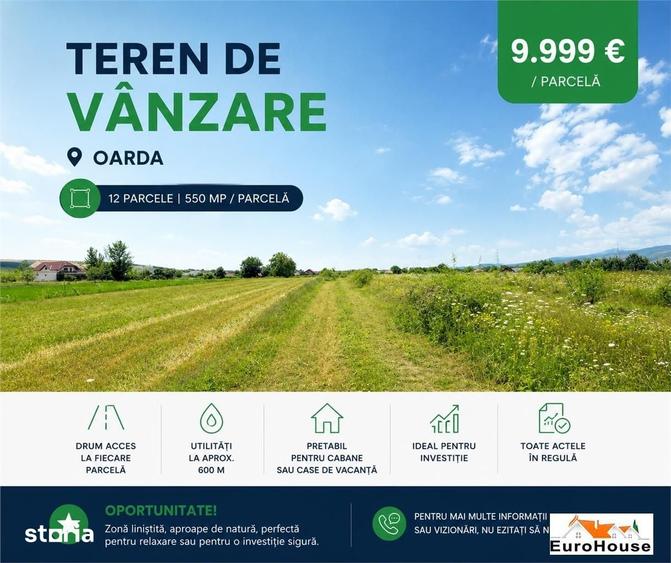 Teren de 550 mp, în Central