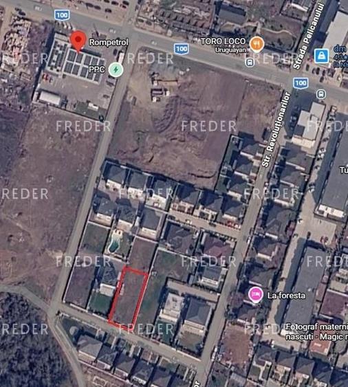 Teren Construcții intravilan de 659 mp, în Tunari