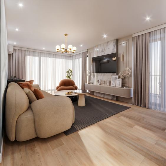 Apartament cu 3 camere decomandat în Boreal