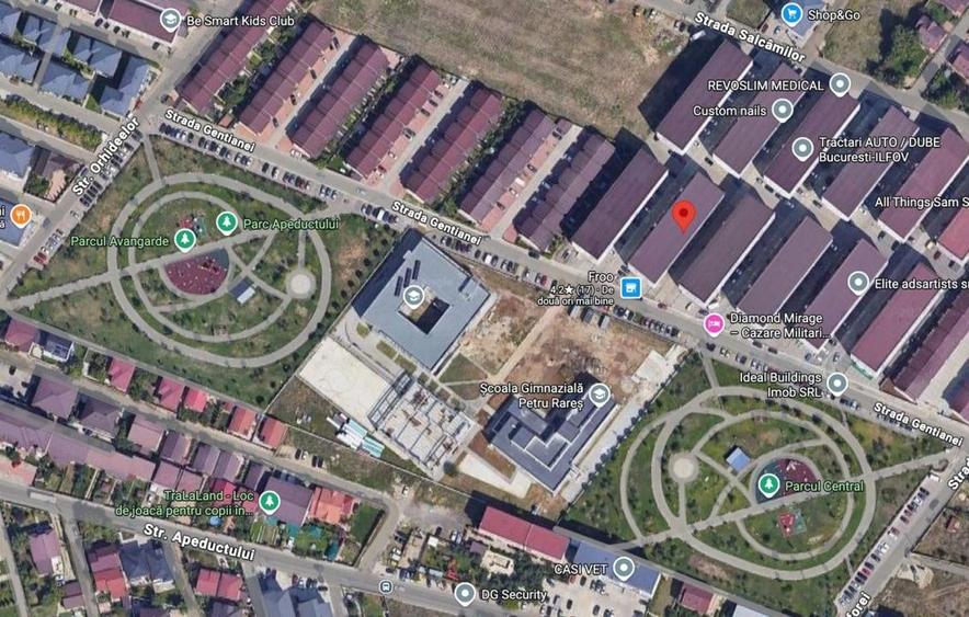 Apartament cu 2 camere decomandat, mobilat în Chiajna