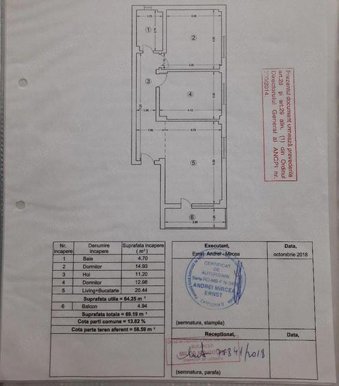 Apartament cu 3 camere decomandat, mobilat în Nicolae Grigorescu