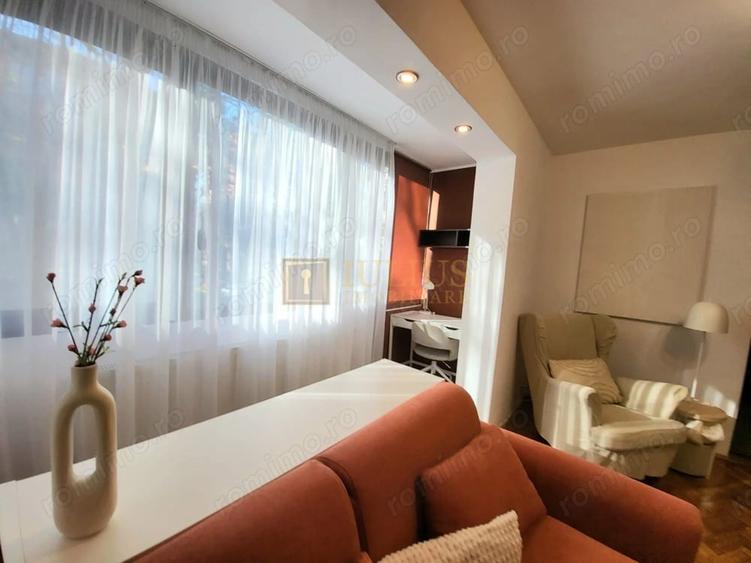 Apartament cu 2 camere semidecomandat, mobilat în Gheorghe Lazăr