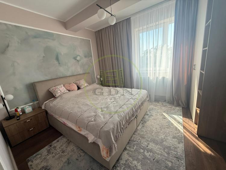 Apartament cu 2 camere, mobilat în Romanești