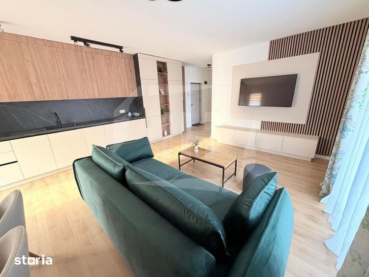 Apartament cu 2 camere, mobilat în Iris