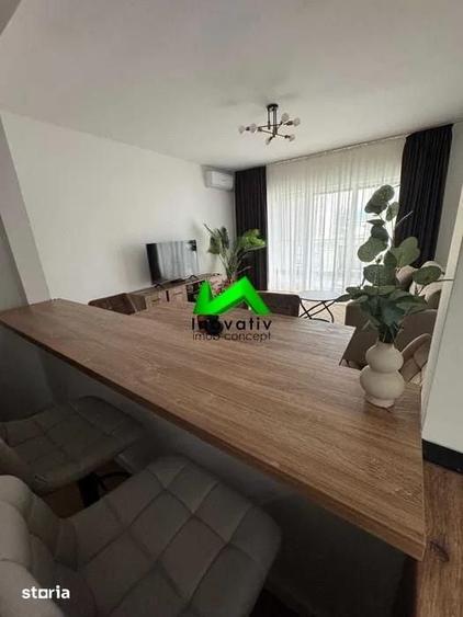 Apartament cu 2 camere semidecomandat în Cristian