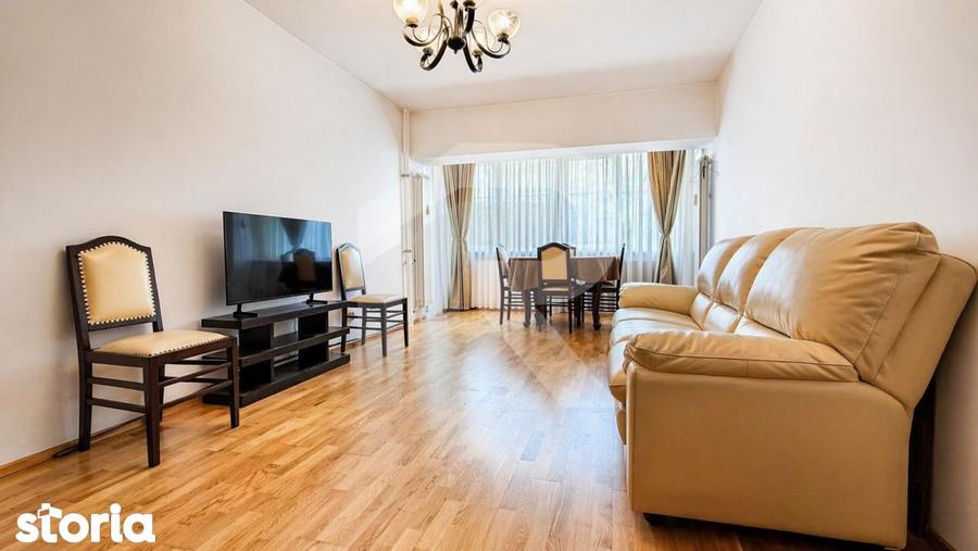 Apartament cu 3 camere, mobilat în Tei