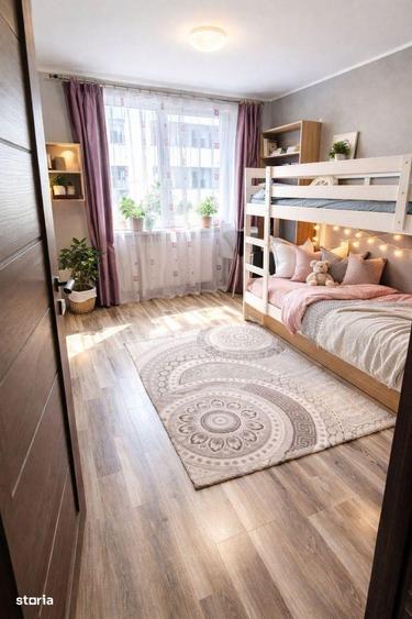Apartament cu 3 camere, mobilat în Someșeni