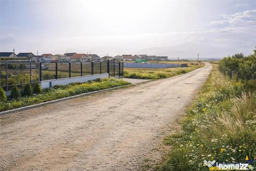 800mp teren intravilan, ingradit, cu facilitati, Bod, Brasov - 5