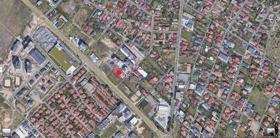 Teren Construcții intravilan de 1500 mp, în Palazu Mare