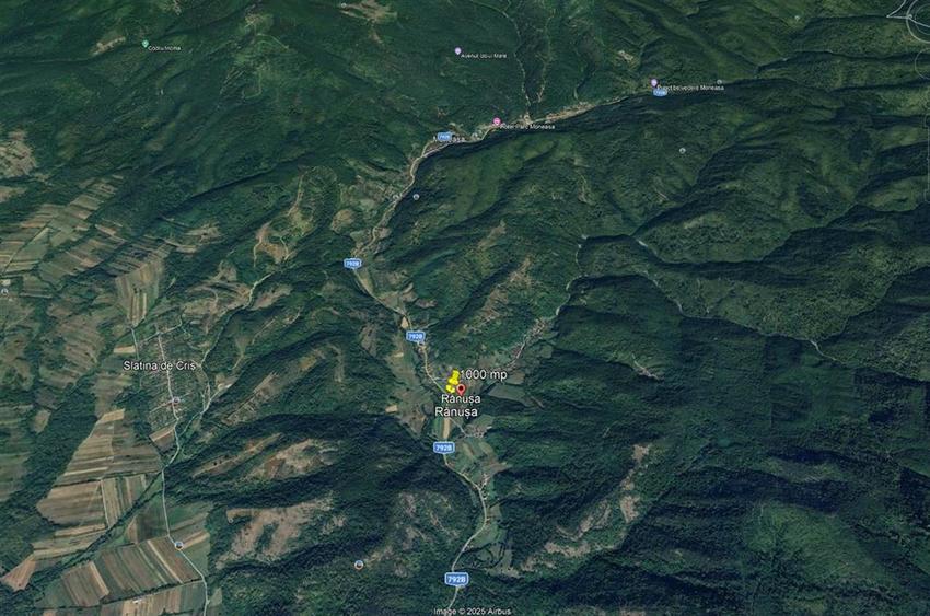 Teren Construcții intravilan de 1000 mp, în Moneasa