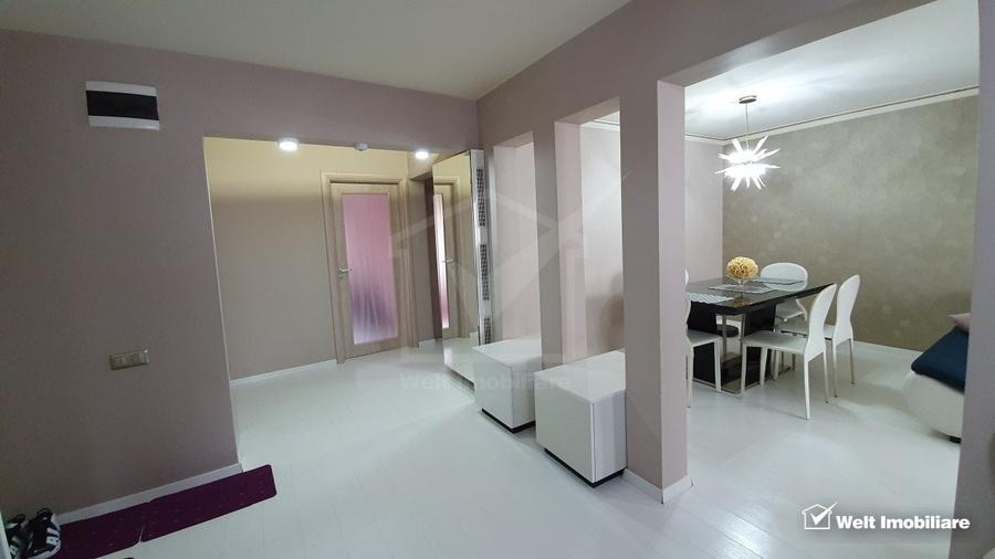 Apartament cu 4 camere semidecomandat, mobilat în Mărăști