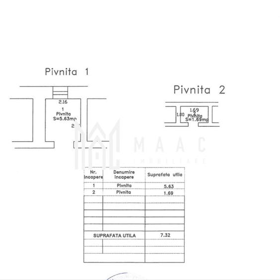 Apartament cu 2 camere decomandat în Ultracentral