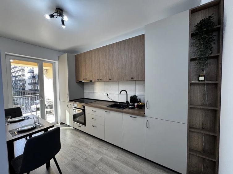 Apartament cu 2 camere semidecomandat, mobilat în Popești-Leordeni — fotografia 1