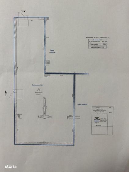 Spațiu comercial, de 126 mp, în Tineretului
