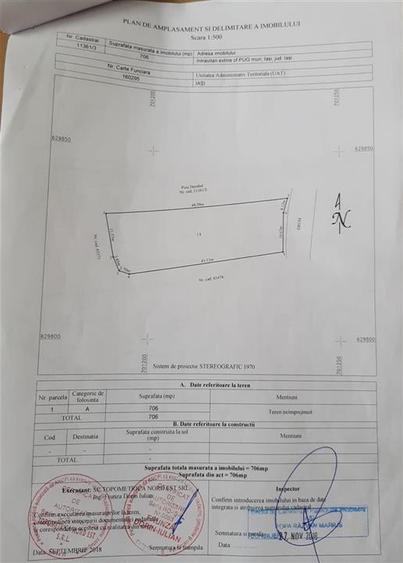 Teren Construcții intravilan de 1480 mp, în Vlădiceni