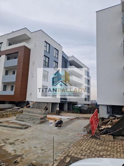 Apartament cu 2 camere decomandat în Titan