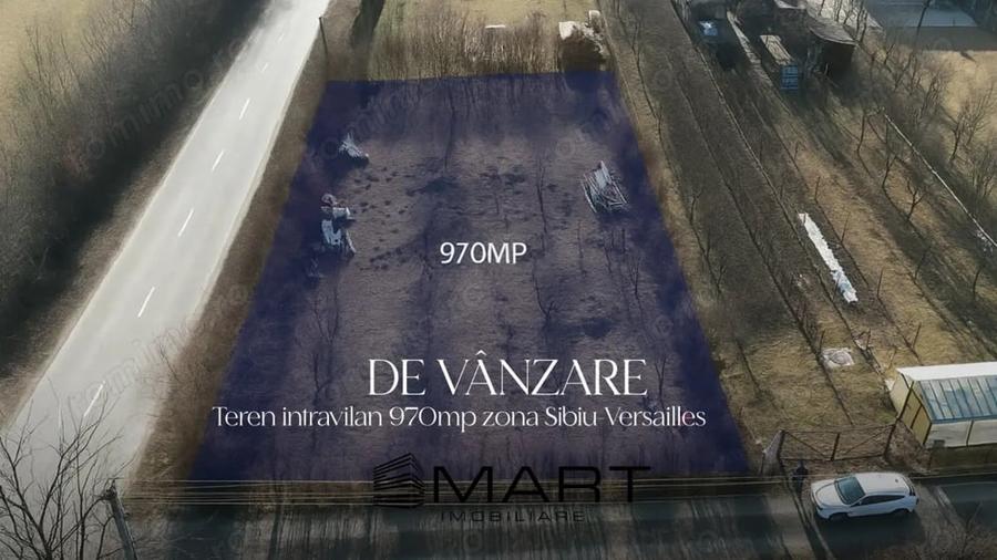 Teren intravilan 974mp Sibiu - Versailles - 1