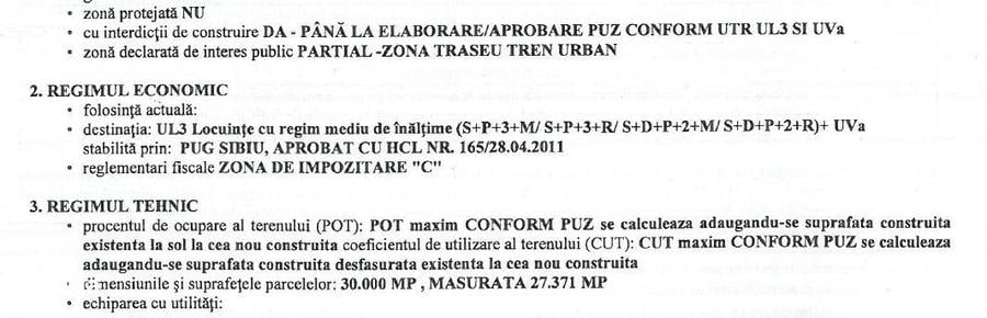 Teren de 30000 mp, în Central