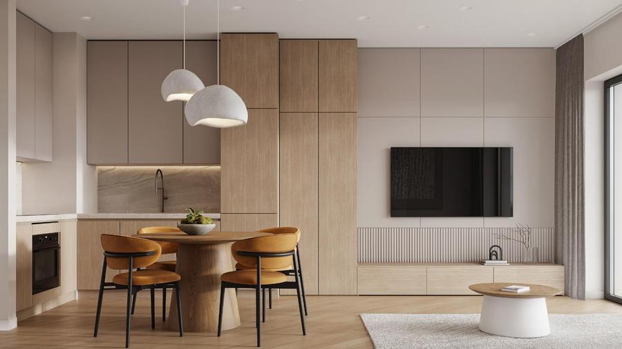 Apartament cu 2 camere semidecomandat în Aviației