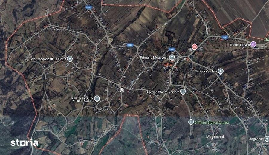 Casă cu 3 camere cu Teren 1481 Mp în Mogoșești