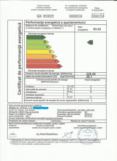 Apartament cu 2 camere în Noua
