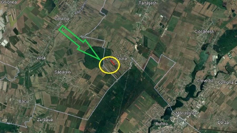 Teren intravilan 7480 mp Tartasesti - Dambovita - 1