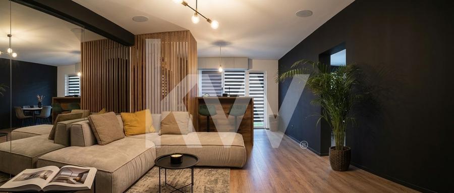 Apartament cu 2 camere semidecomandat, mobilat în Sânpetru
