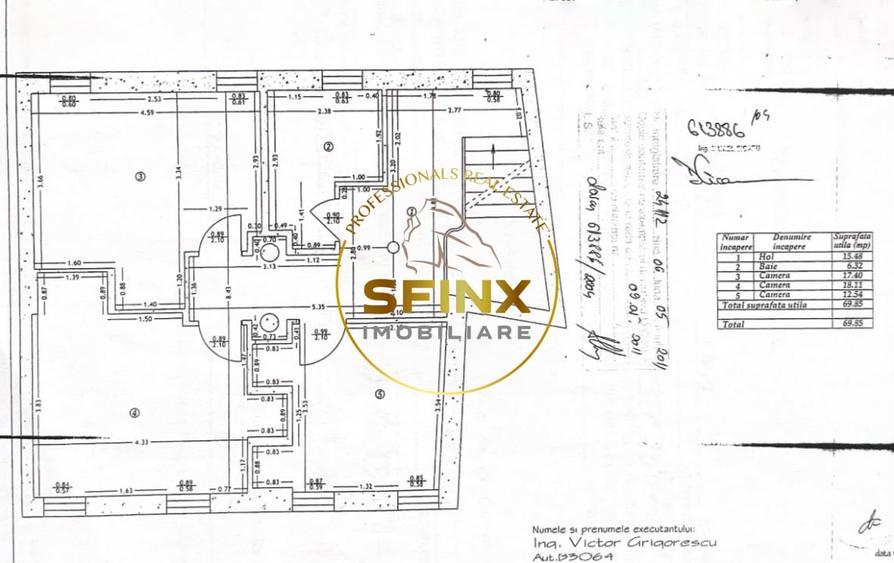 Apartament cu 4 camere decomandat în 13 Septembrie