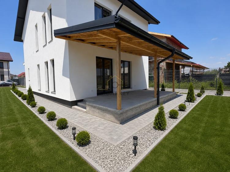 Casă individuală cu 5 camere cu Teren 300 Mp în Ciorogârla