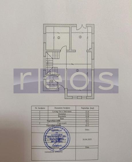 Casă individuală cu 5 camere cu Canalizare în Central