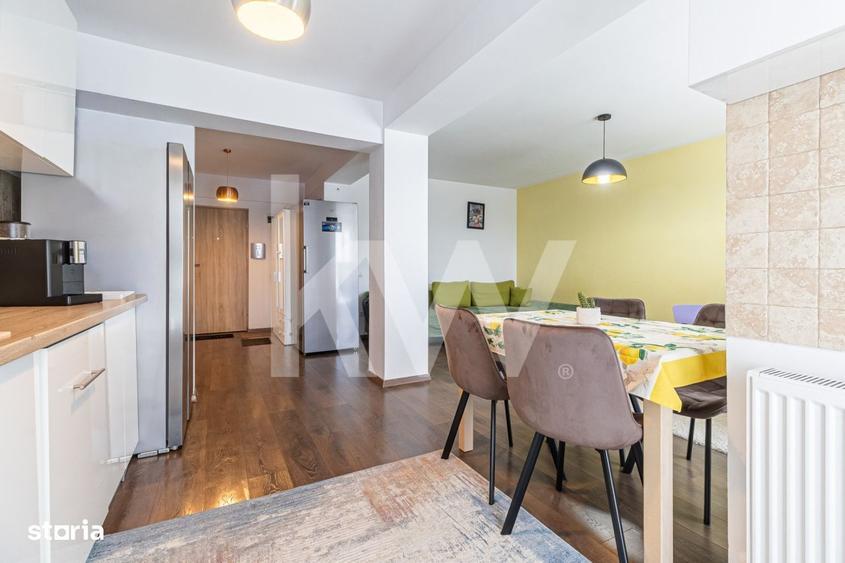 Apartament cu 3 camere, mobilat în Tractorul