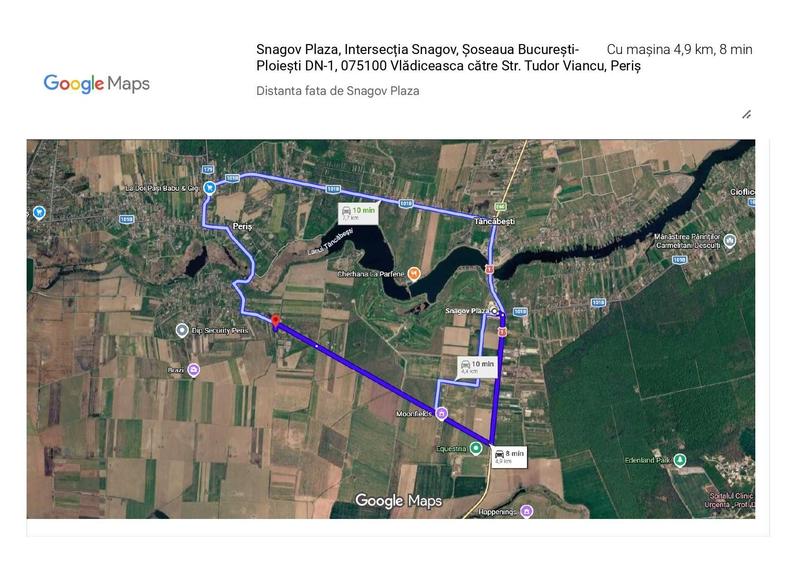 Teren intravilan construibil - 5899 mp, situat in Peris - Cocioc - 1