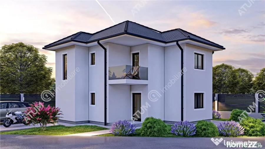 Casa individuala complet finisata 3 camere si 290 mp teren - 1