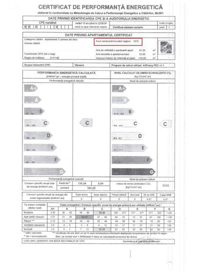 Apartament cu 3 camere în Nord
